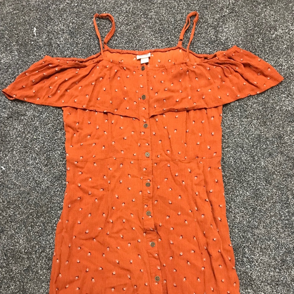 Off the shoulder dress